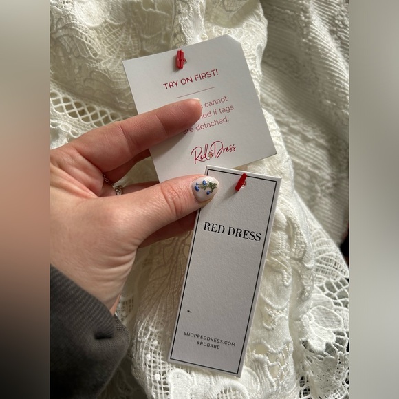 Red dress boutique dress size small NWT - Picture 3 of 3